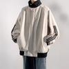 Loose Bomber Jacket Men's High-end American Baseball Jersey Autumn and Winter Retro Tooling Jacket