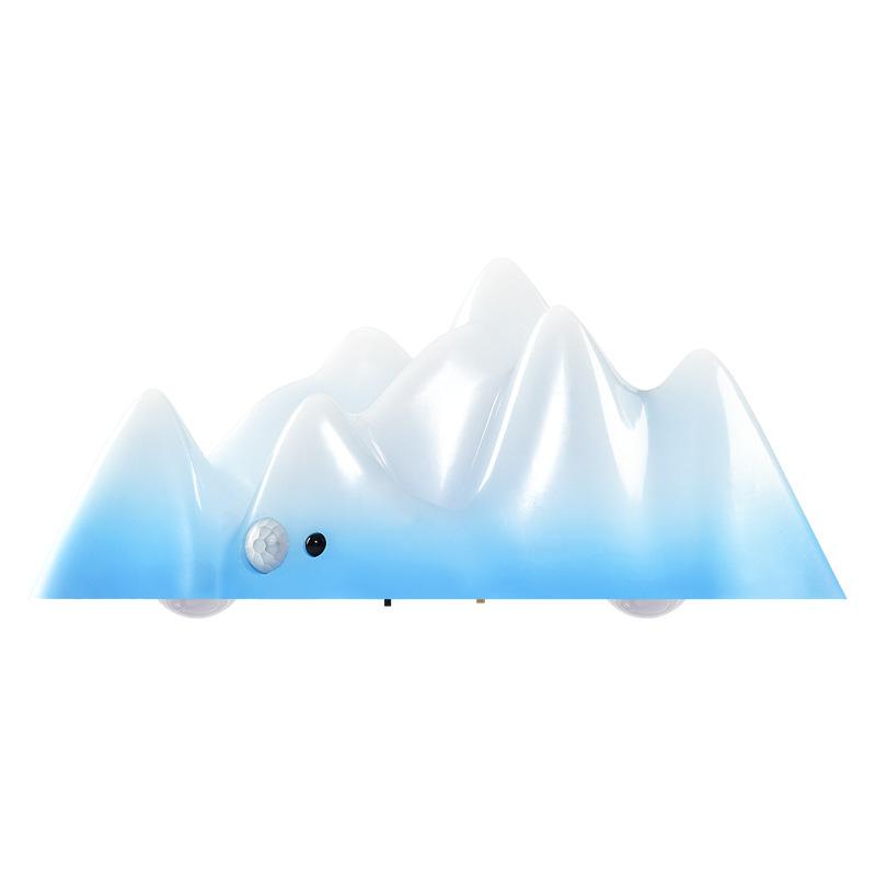 

Creative Induction Lam, Snow Mountain Light Home Glacier High-end Atmosphere Wall Lamp, Bedroom Night Light, Small Night Light USB