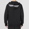 New Adidas Essentials French Terry 3 Stripes Full Zip Hoodie IC0433