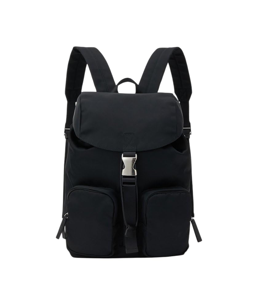 Russet Nylon Backpack RUZ1052325A0002 Free Size, Black