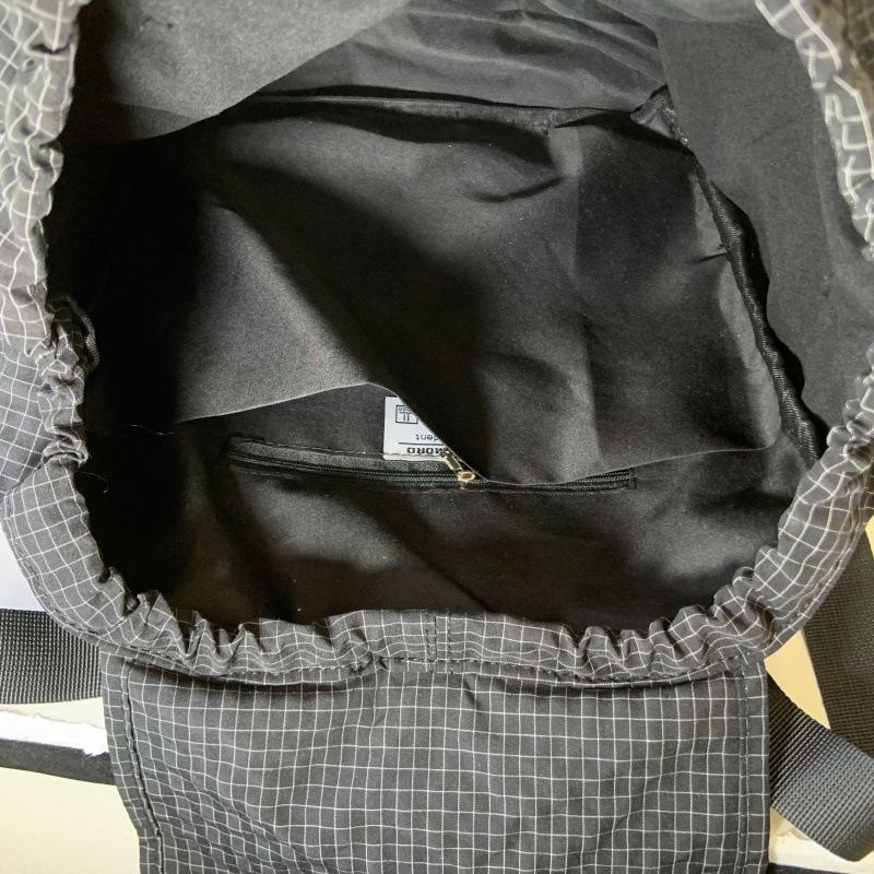 Casual Large-capacity Solid Color Backpack Female Student Schoolbag