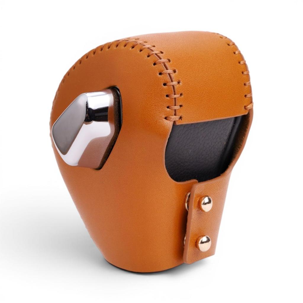 Delica D5 Shift Knob Genuine CV1W 2019 Late Leather Interior Custom Parts Accessory smasolMitsubishi Cover, Leather, (February onwards, Model),