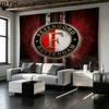 Feyenoord Rotterdam Printed Tapestry – Wall Hanging for Bedrooms, Dorms, and Home Decor