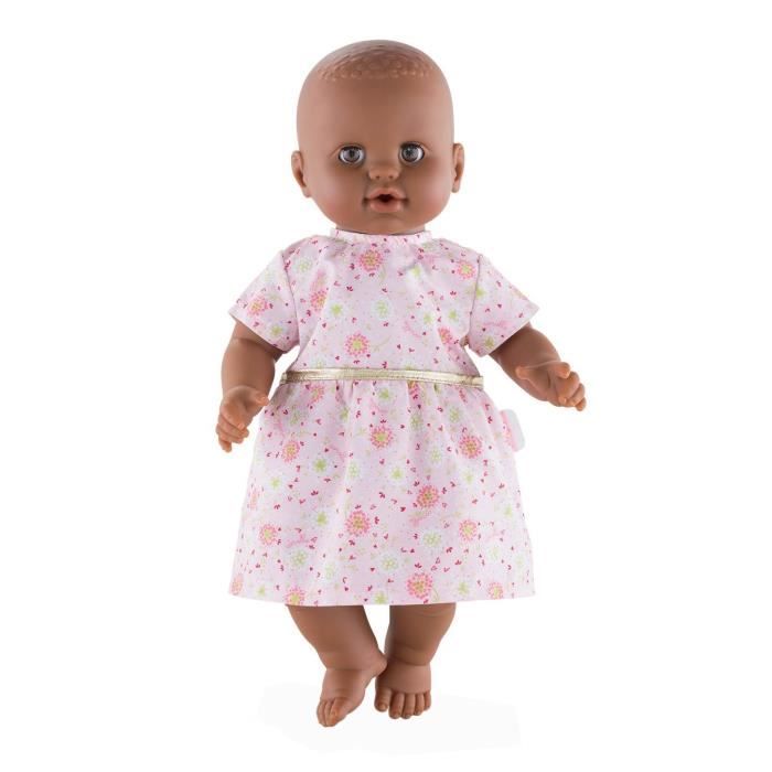 Robe Rose Pour Grand Poupon De 36 Cm - COROLLE - BabiCorolle - Adaptée Aux Petites Mains - Dès 2 Ans