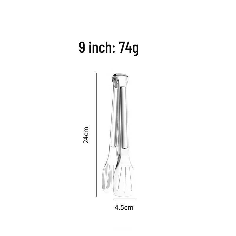 Ri Yue Xing Chen Stainless Steel Food Tongs 9 inch