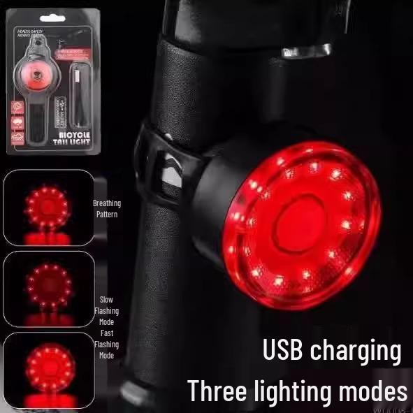 Super Bright Bicycle Tail Light - Mountain & Road Bike Night Riding Gear, ¥5 Newcomer Discount!