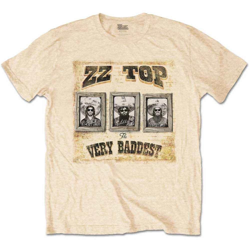 ZZ Top Unisex T-Shirt: Very Baddest (Small) XL