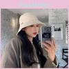 Casual Embroidered Letter Pattern Womens Bucket Hat Versatile Allseason Hat Outdoor
