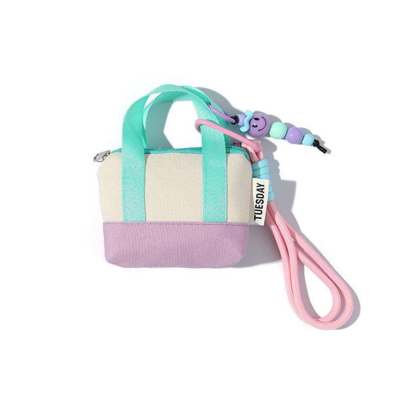 Dopamine, Pink, Mini, Earphone Case, -lost, Storage Bag, Data Cable Organizer Bag, ,Sweet and Girly Accessories