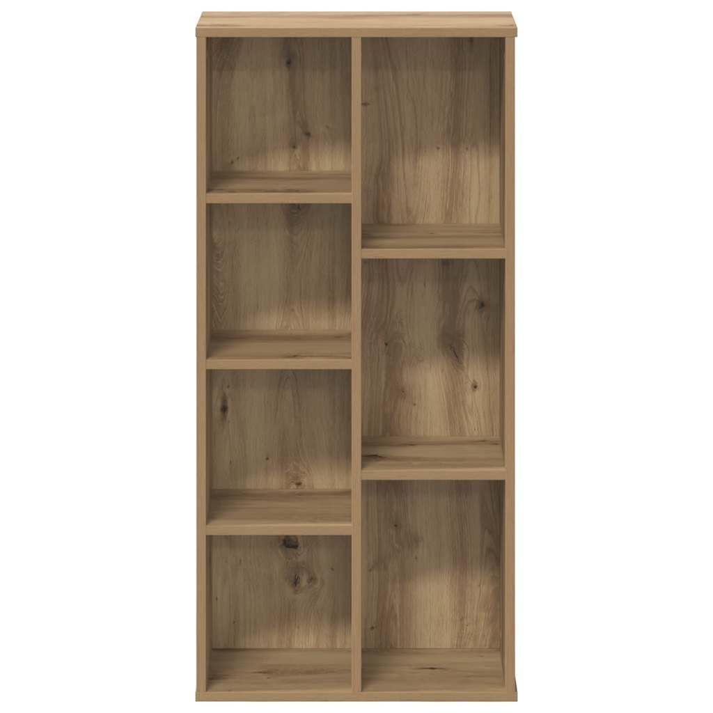 Vidaxl Regał, Dąb Artisian, 50X25X105 Cm, Materiał Drewnopochodny
