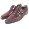 Sehr gute Lederschuhe Demesure Scars Calligraphy Patina Single Monk Strap Bordeaux Leder Herren 9 Gebraucht