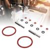 12PCS Silicone O Ring Seals Maintenance Set for Coffee Machine Silicone O Ring Repair Kit Coffee Maker Seal Gaskets with Tools