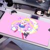 S-Sailor Anime M-MoonES Mauspads Mehrere Größen Großes Quadratisches Computer Büro Spiel Tischmatten Gummi Anti-Rutsch Mauspads