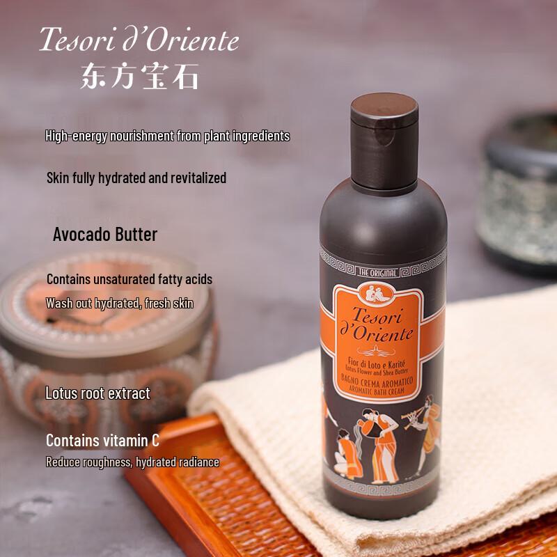 Tesori d'Oriente Water Lily Aromatic Shower Cream