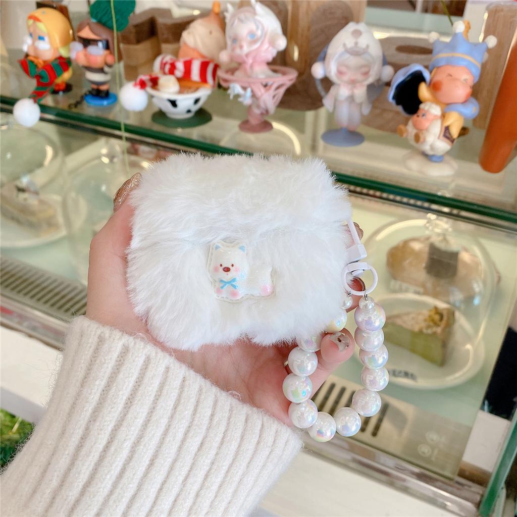 Autumn and Winter Plush for Apple AirPods 1 Generation Earphone Case Pro1 Earphone Case 1 Generation Silicone Soft Case