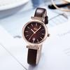 Ladies Watch Temperament Diamond-Encrusted Waterproof Fashion Casual Student Calendar Quartz Watch