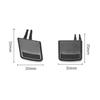 Car Front Air Conditioning Vent Toggle Piece AC Outlet Card Clip Wind Wirection Plectrum Knob For Kia K3 2011-2018