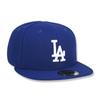 New Era 59 Fifty Los Angeles Dodgers MLB 2017 Authentic Collection On Field Game Fitted Cap, Blue