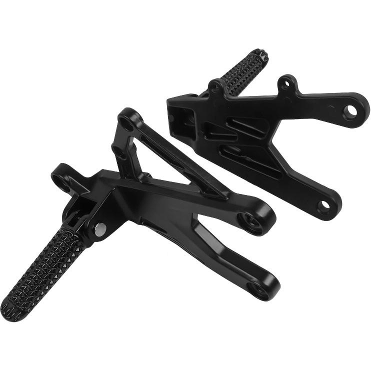 CHIFUN Rear Passenger Foldable Footpeg for YZF R7 2022-2025, YZF R1 R1S R1M 2015-2025, YZF R6 2017-2022, CNC Aluminum Motorcycle Foot Pegs Non-slip