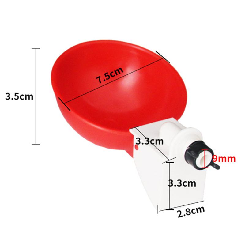 New! Poultry Automatic Watering Cups Thickened Water Bowl Farm Feeding Supplies Accessories For Chick
