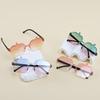 New Apple Shape Sunglasses For Children Cute Baby Sun Glasses Trendy Sunshade Mirrors Kids Glasses Uv400 Eyewear
