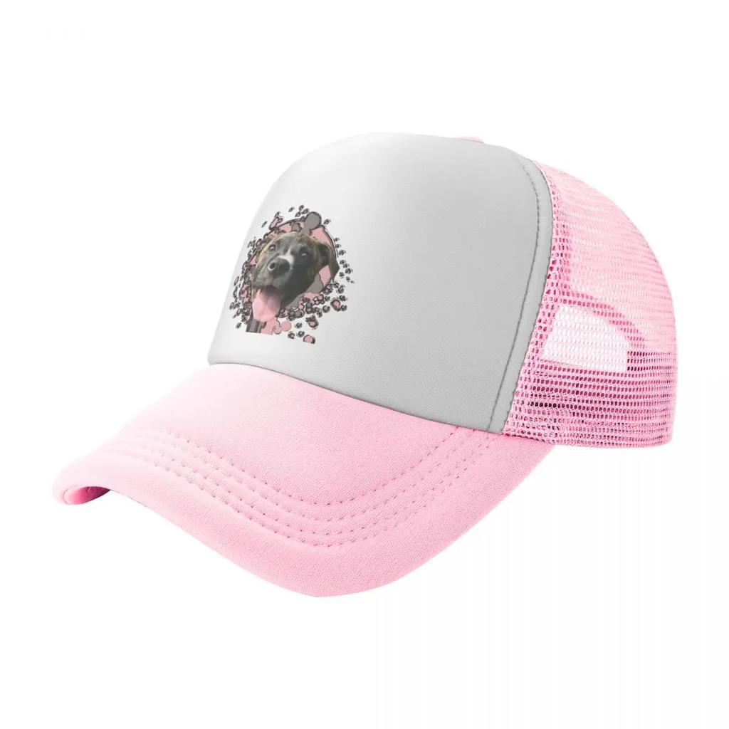 Pitbull with Spray Paint Baseball Cap Trucker Hat derby hat sailor cap for Unisex Luxury Brand Women Caps Unisexs