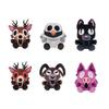 Nuovo Peluche 99 Notti Nella Foresta Merchandising Gioco Supporto e Seduta Marrone Alce Cervo Gufo Bianco Bambola di Peluche Cuscino Per Regali Bambino