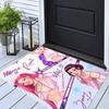 Kpop Demon Hunters Customize your name rug, office chair cushion, home bedroom living room gift.