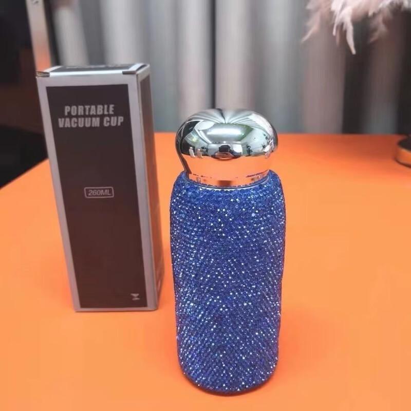 Diamond-Studded Starry Sky Insulated Stainless Steel Mug