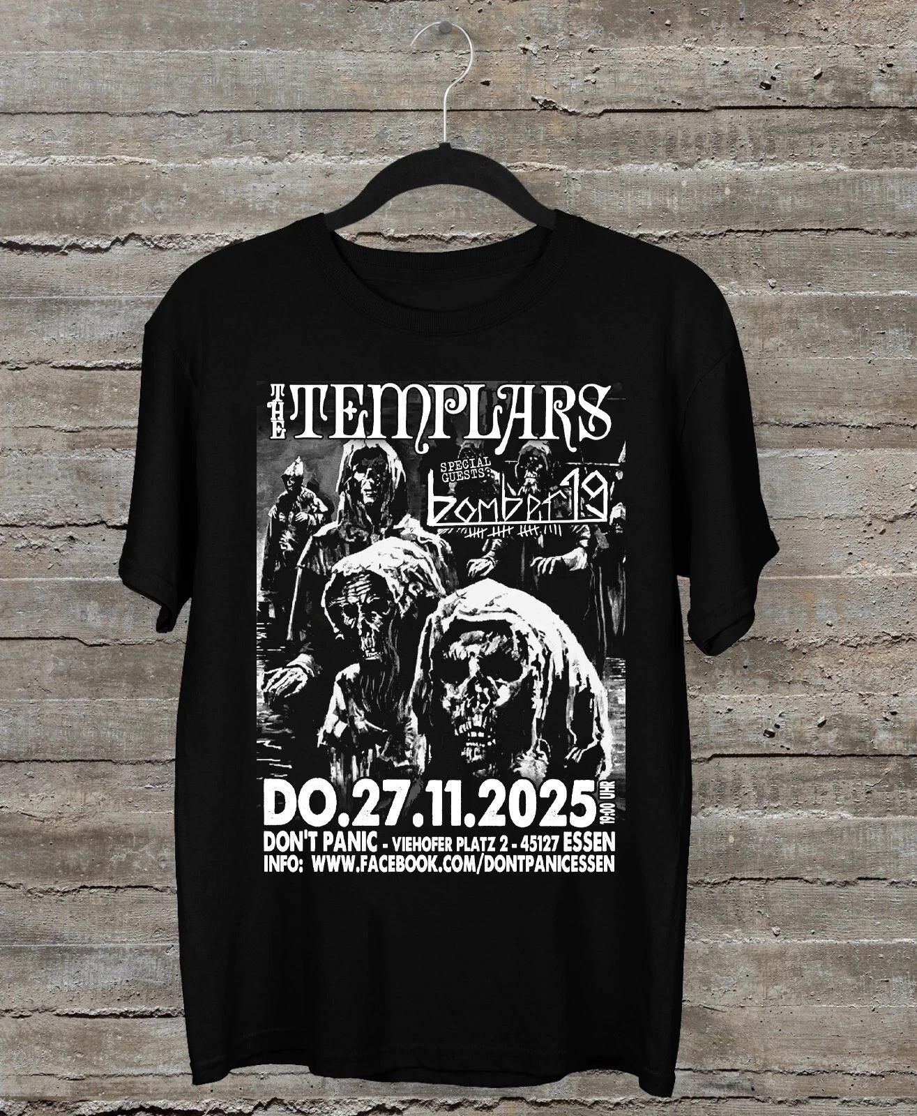 NEW Collection The Templars Band 2025 T Shirt All Size S-3XL S