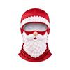 Novelty Old Man Print 3D Full Face Ski, Windproof Winter, Sunglasses Not Included