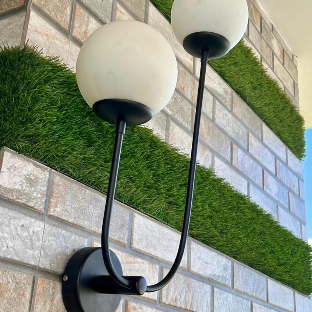Aplică de perete LED neagră, lampă de toaletă și de noptieră, lumină industrială modernă de la mijlocul secolului, corp de iluminat minimalist personalizabil, iluminat de perete modern