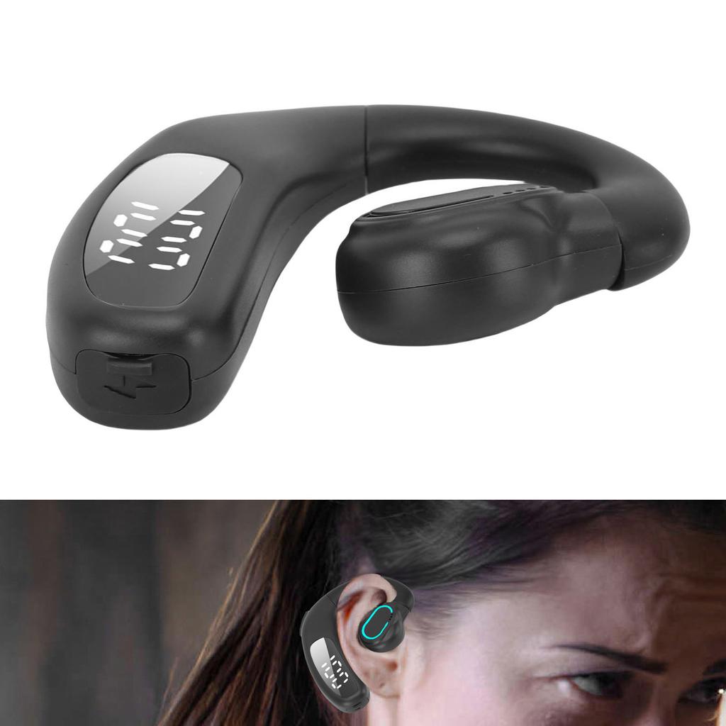 Wireless Earbud 180 Degrees Rotating Waterproofing Stereo Sound 5.5 Conduction Headphone for Daily Travel Sports