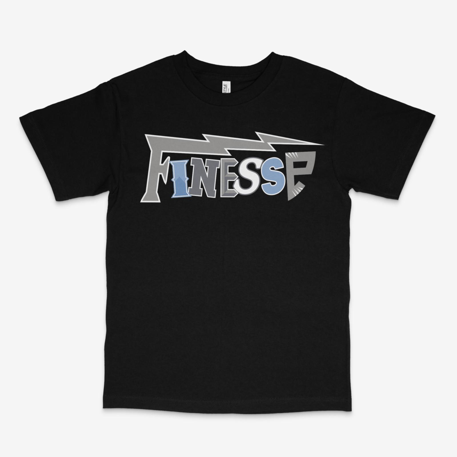 Finesse Cool Grey 11s Black Tee S разноцветный