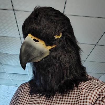 New Hawk Mask Eagle Bird Headdress Halloween Costume Party Cosplay Props Eagle Masks Party Carnival Festival Dress Up Prop