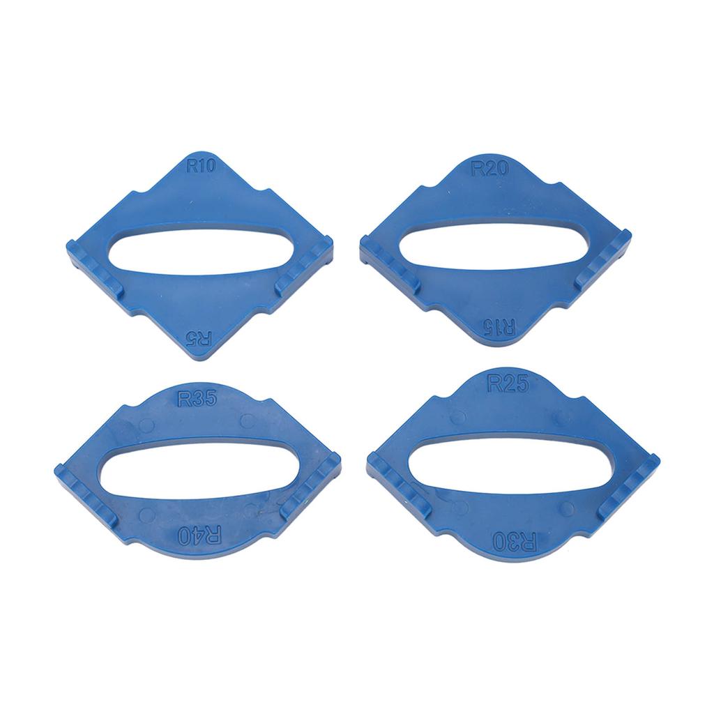 4Pcs Radius Jig Router Template R5 R10 R15 R20 R25 R30 R35 R40 Rounded Corner Radius Routing