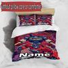 3pcs Duvet Cover Set (1*Duvet Cover + 2*Pillowcase, Without Core), Custom Name Transformers Pattern Bedding Set, Home Bedroom Decor Gift