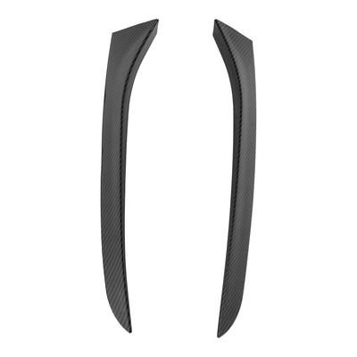 2pcs Rear Window Side Spoiler Wing Carbon Fiber Style Replacement for B7 Variant Wagon 2011 2015