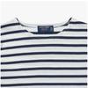 SainT James Kids T shirT Modern sTripe Neige Marine