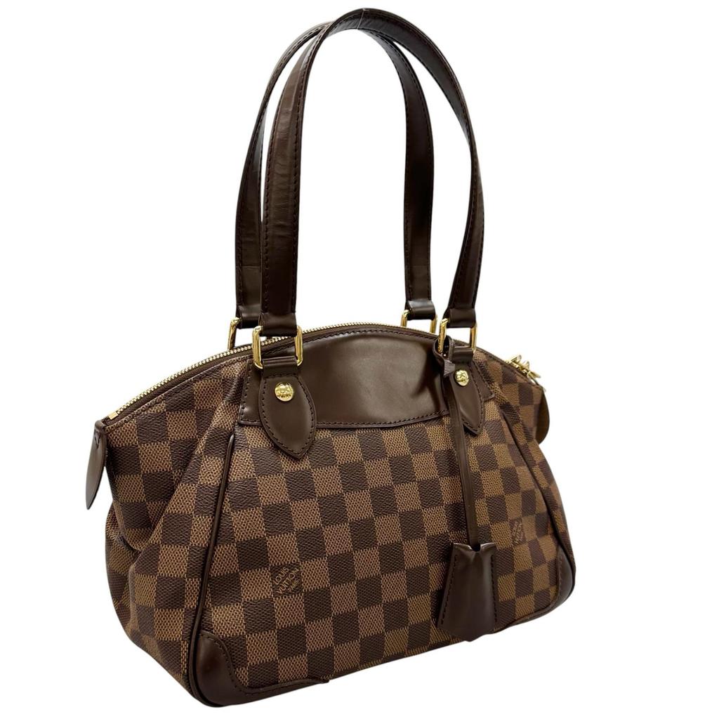 LOUIS VUITTON Verona PM N41117 Handbag Brown Women used