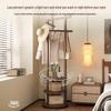 Solid Wood Floor Coat Rack