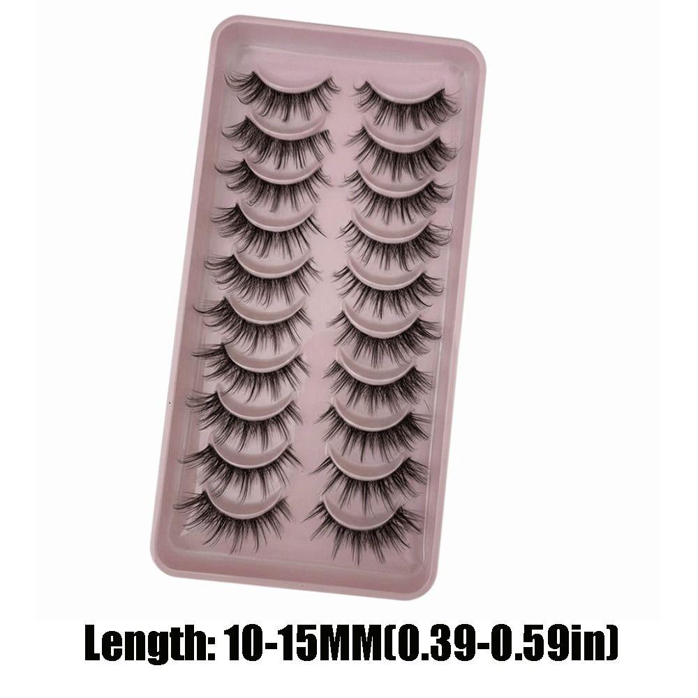 Long Natural False Eyelashes Fluffy Eye Lashes New Fake Lashes  for Women Beauty
