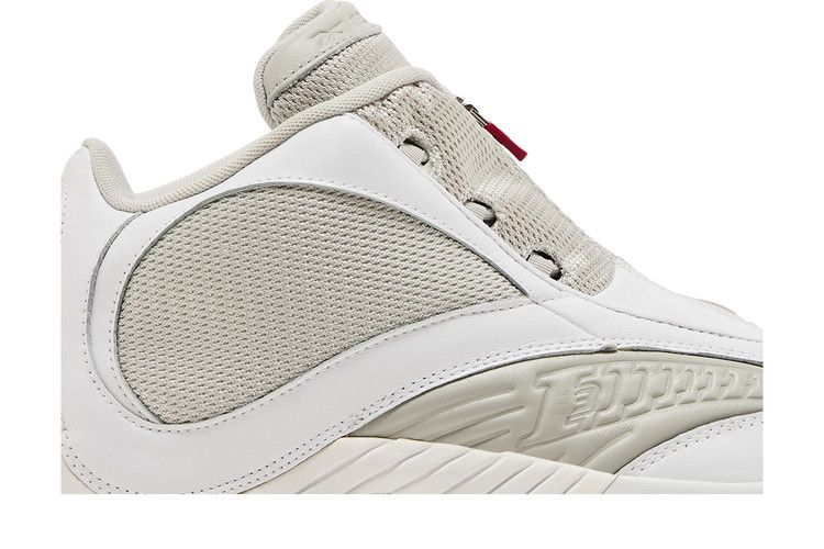 Reebok Answer IV Packer Shoes White Silver Men's