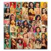 50 Retro Girls 7080s Poster Style Stickers European and American Nostalgic Sexy Girl Doodle Stickers