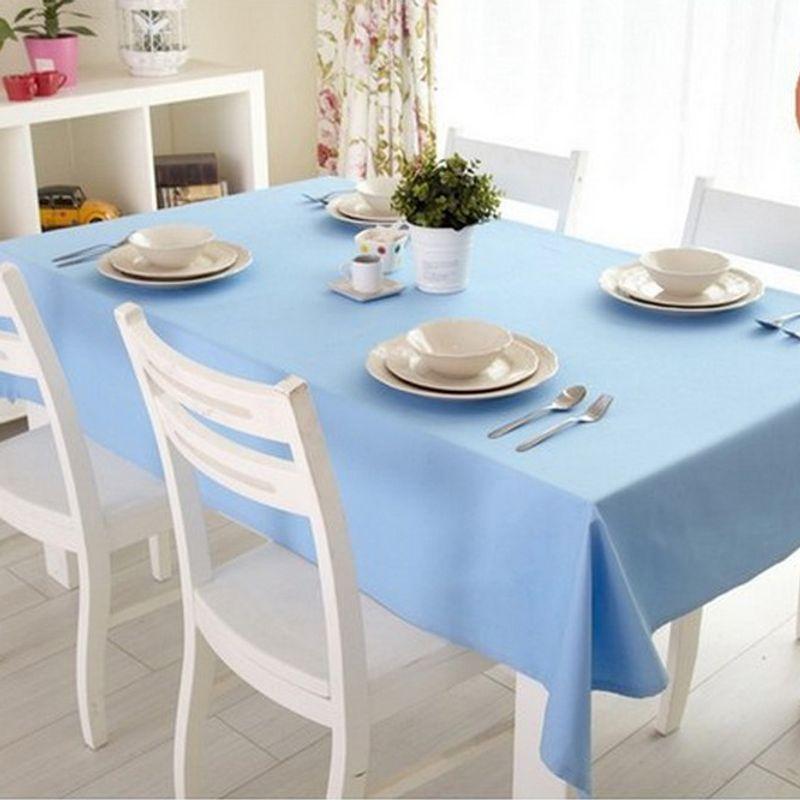 

Праздничная новогодняя китайская красная простая скатерть ткань хлопок однотонная гостиная журнальный столик прямоугольная скатерть накидка ткань Pure blue cotton 60 * 60cm