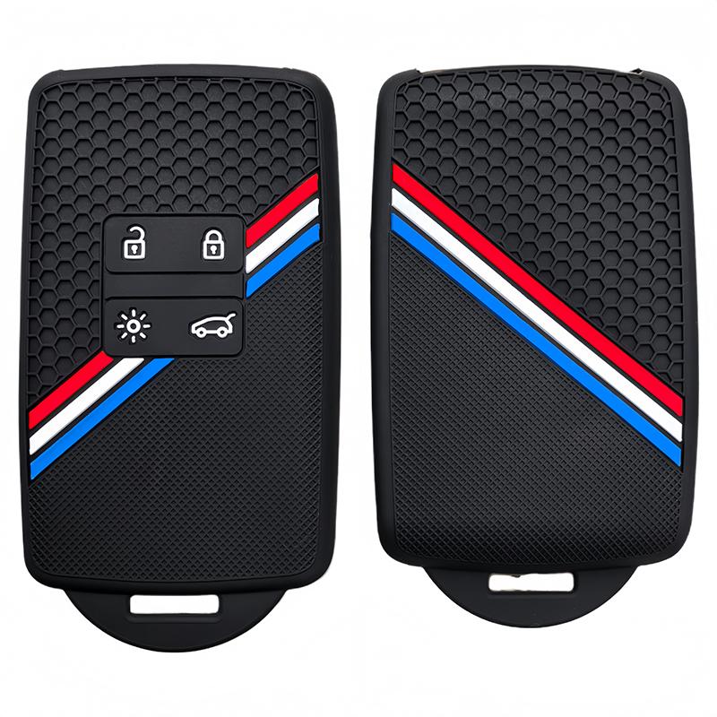 Silicone Car Key Case Cover For Alpine A290 Gts A110 Espace Austral Duster Lodgy Spring Koleos Captur Rafale