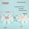 3D Foam Snowflake Dance Props & Christmas Hanging Ornaments