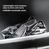 Car Steering Wheel Sun Shade Cover - 190T Fabric Sun Protector for Summer Heat Reduction