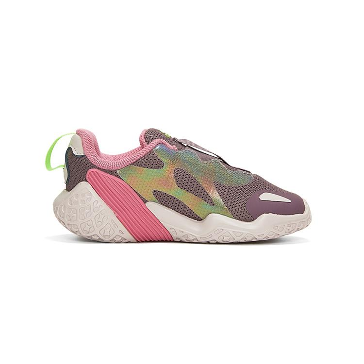 Νέα Παιδικά Παπούτσια Adidas 4Uture Χαμηλά Μοβ Ροζ Λευκά Βρέφη και Νήπια GZ7833
