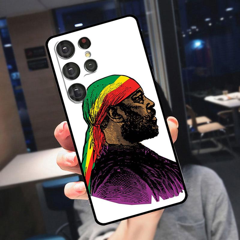 

Emperor Menelik II of Ethiopia Cover For Samsung Galaxy S24 Ultra S25 S22 S23 Plus S20 S21 FE S9 S10 S23 FE Phone Case Galaxy S23 FE